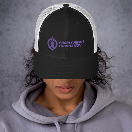 Purple Heart Foundation Retro Trucker Hat